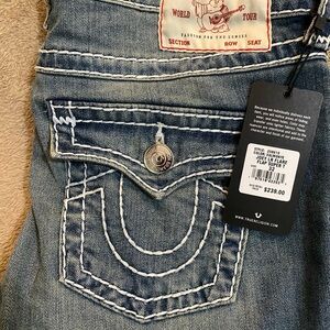 True Religion Women's Blue Jeans (low rise)